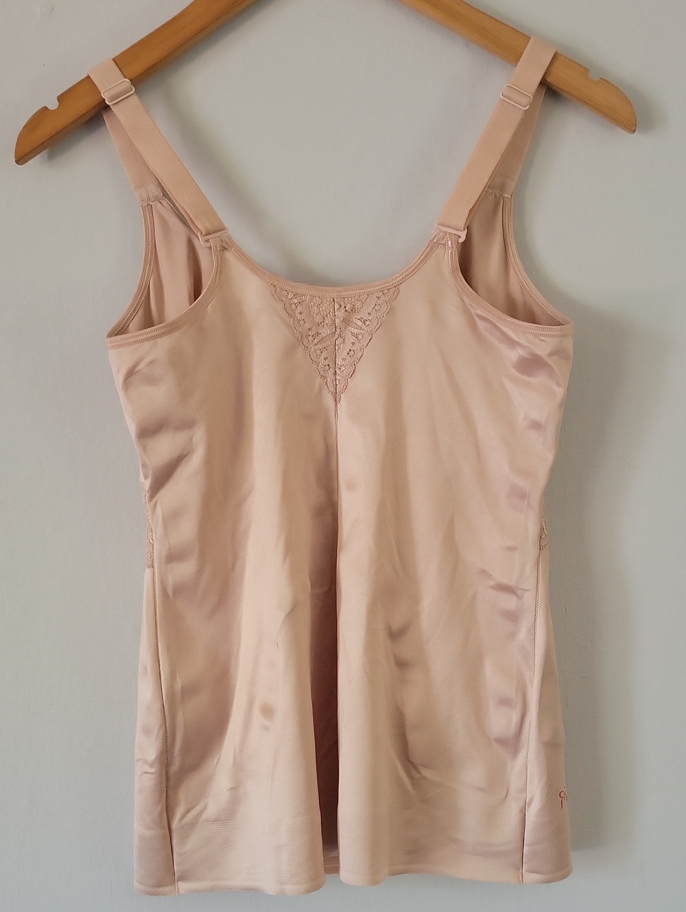 Ruby Ribbon Nude Shaping Camisole with Lace Band Size 38 - Picture 5 of 6